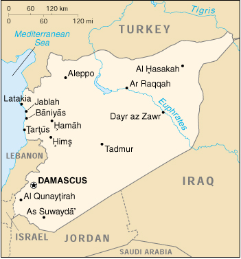 Syria's Map