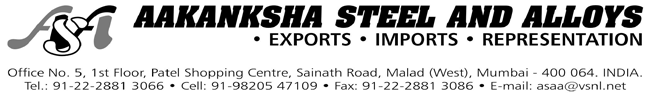 Aakanksha Steel and Alloys