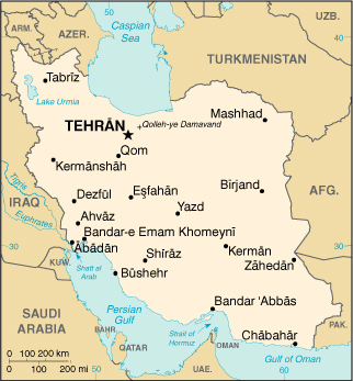Iran's Map