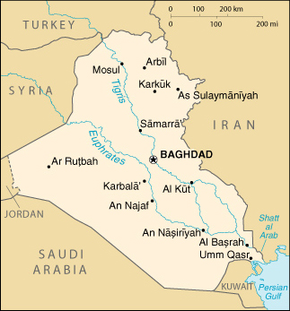 Iraq's Map