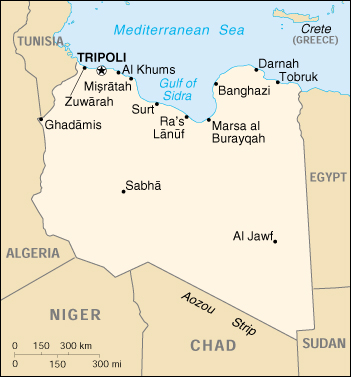 Libya's Map