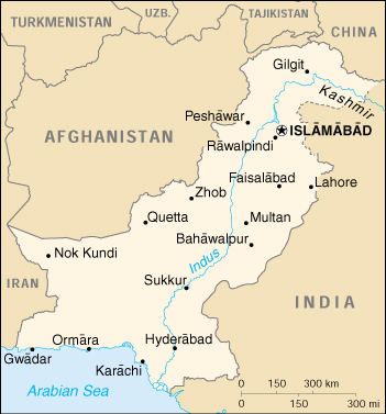 Pakistan's Map