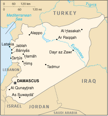 Syria's Map