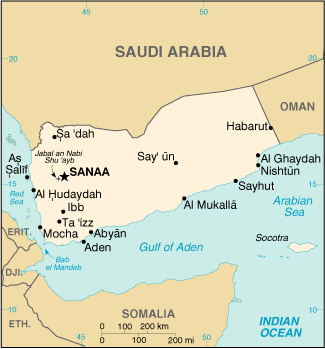 Yemen's Map